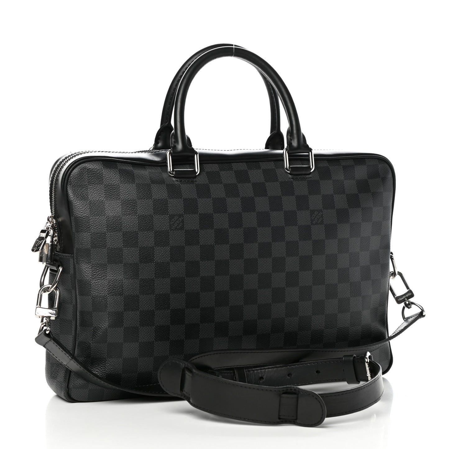 Damier Graphite Porte-Documents Business MM