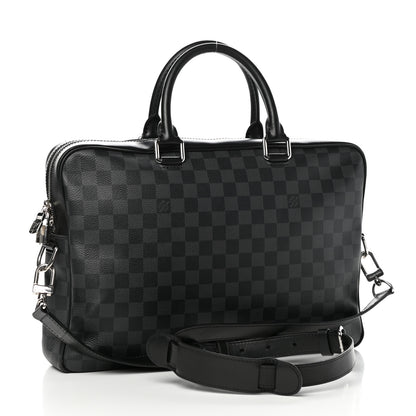 Louis Vuitton Damier Graphite Porte-Documents Business MM 3 of 10