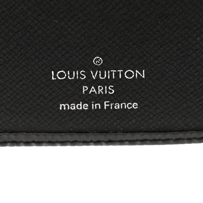 Louis Vuitton Epi French Purse Wallet Black 6 of 8