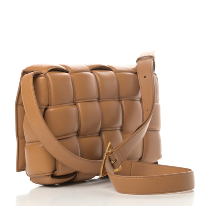 Bottega Veneta Nappa Maxi Intreccio Padded Cassette Crossbody Bag Caramel 3 of 12
