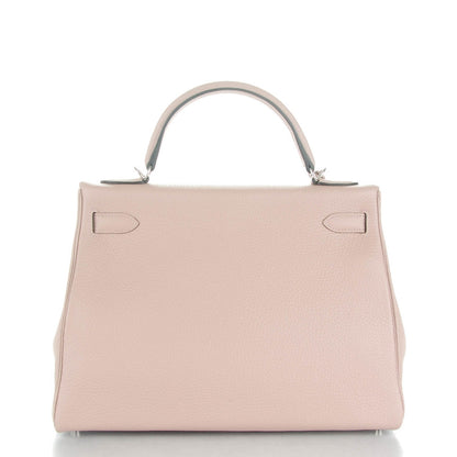 Hermes Taurillon Clemence Kelly Retourne 32 Glycine 6 of 26