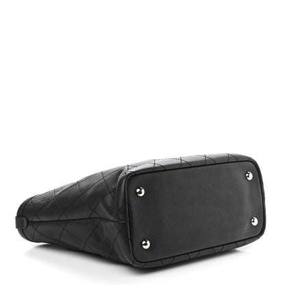 Chanel Grained Calfskin Shopping Fever Tote Black 4 of 11