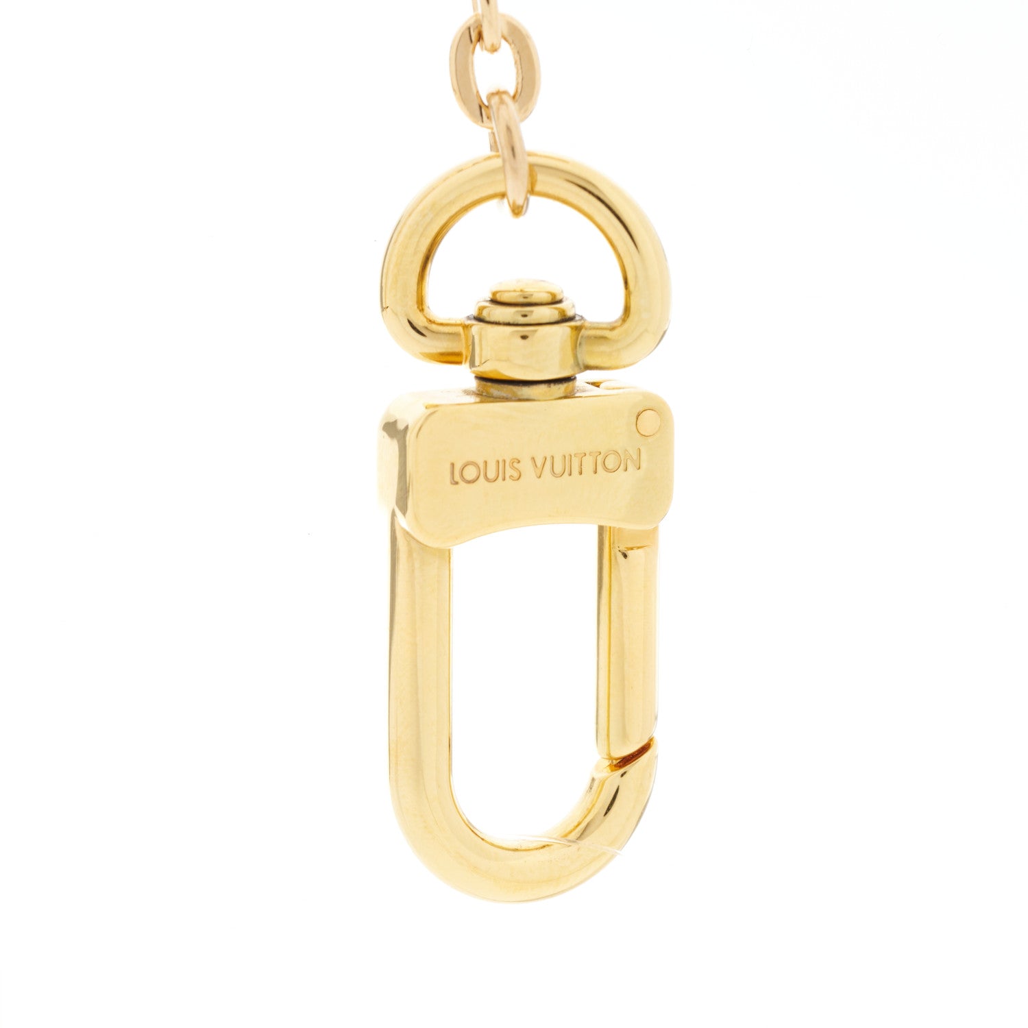 Louis Vuitton Brass Monogram Blooming Flowers Bag Charm Key Holder Rose Ballerine 5 of 5