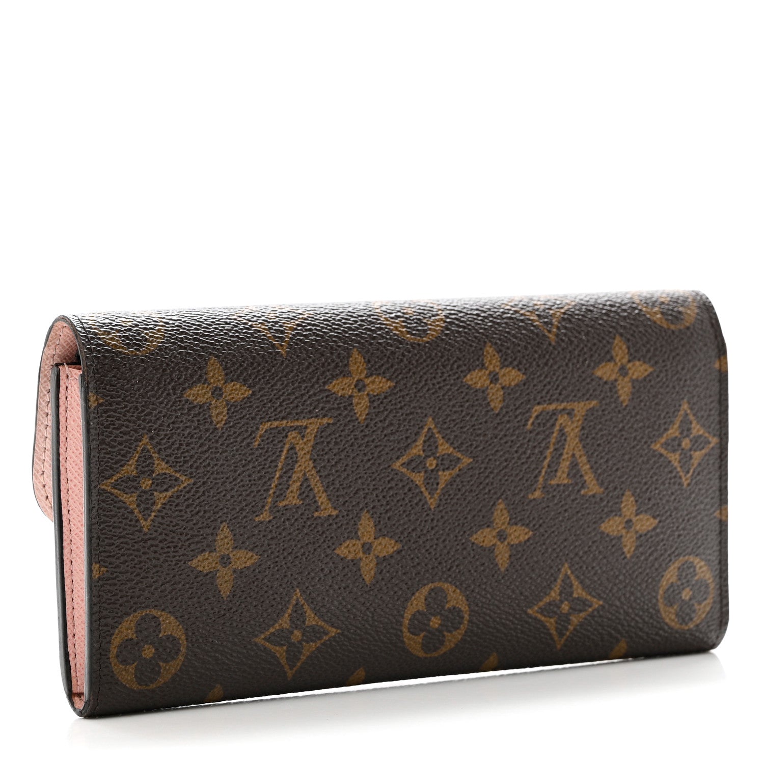 Louis Vuitton Monogram Emilie Wallet Rose Ballerine 3 of 8