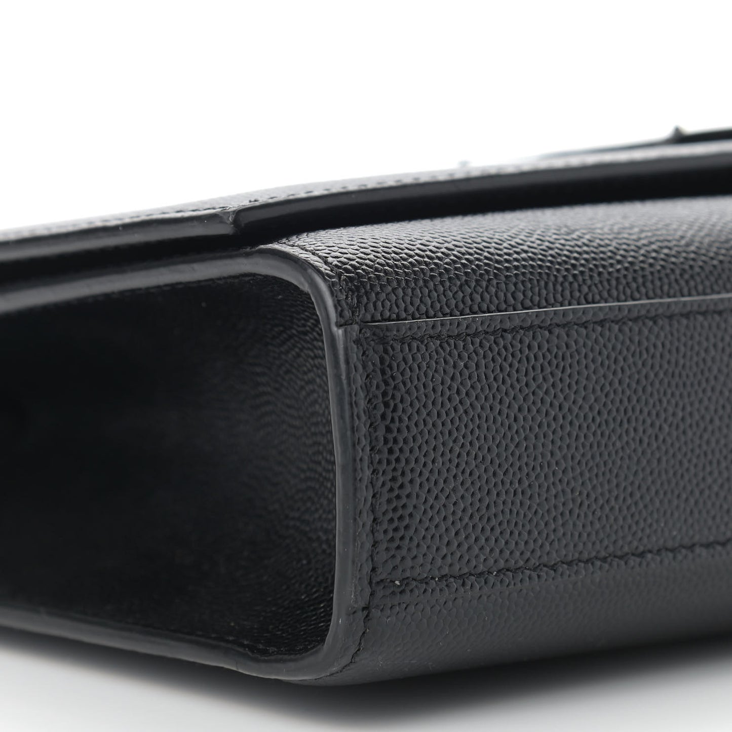 Grain De Poudre Medium Classic Monogram Kate Satchel Black