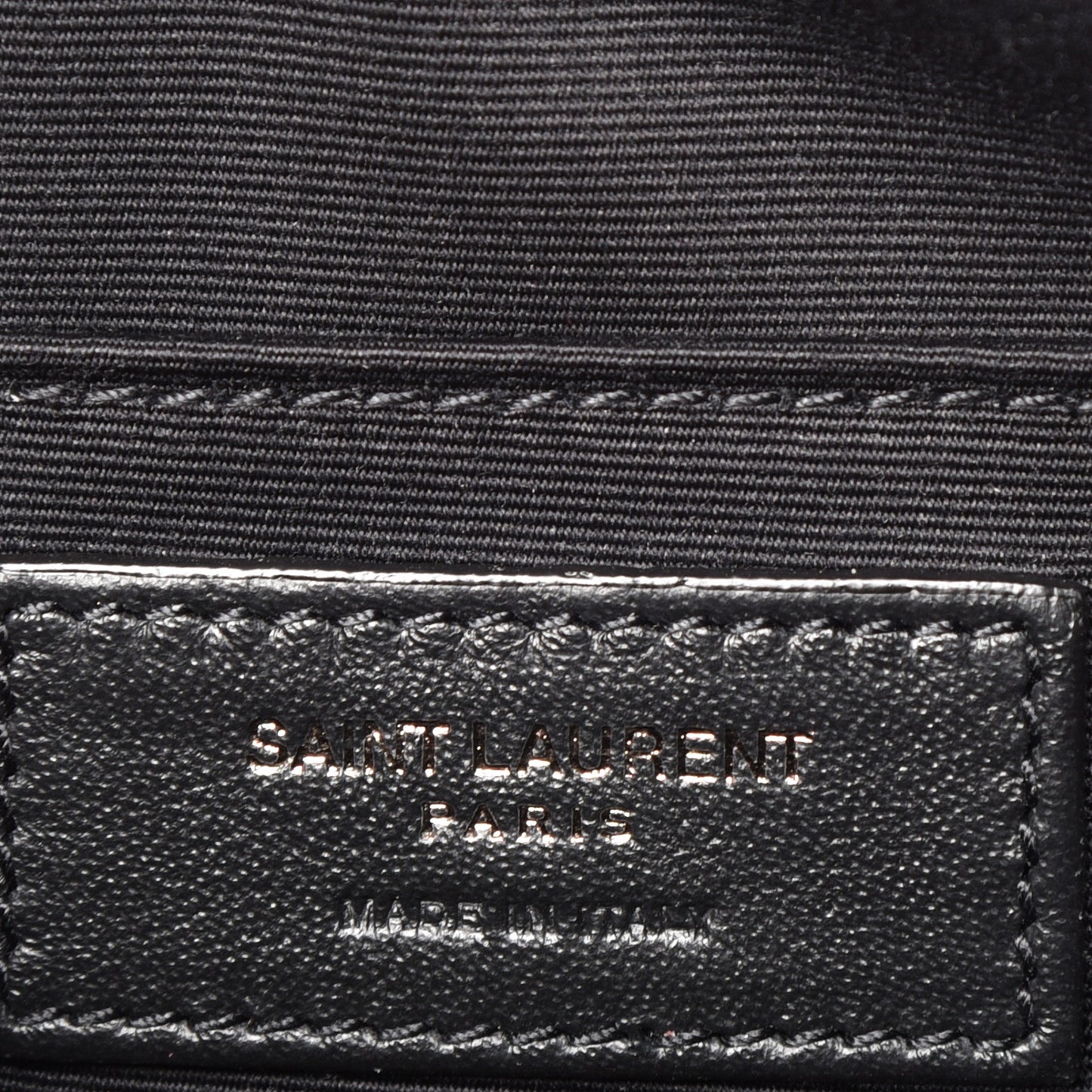 Calfskin Matelasse Monogram Lou Camera Bag Black