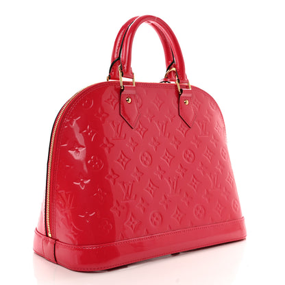 Louis Vuitton Vernis Alma PM Hot Pink 3 of 9
