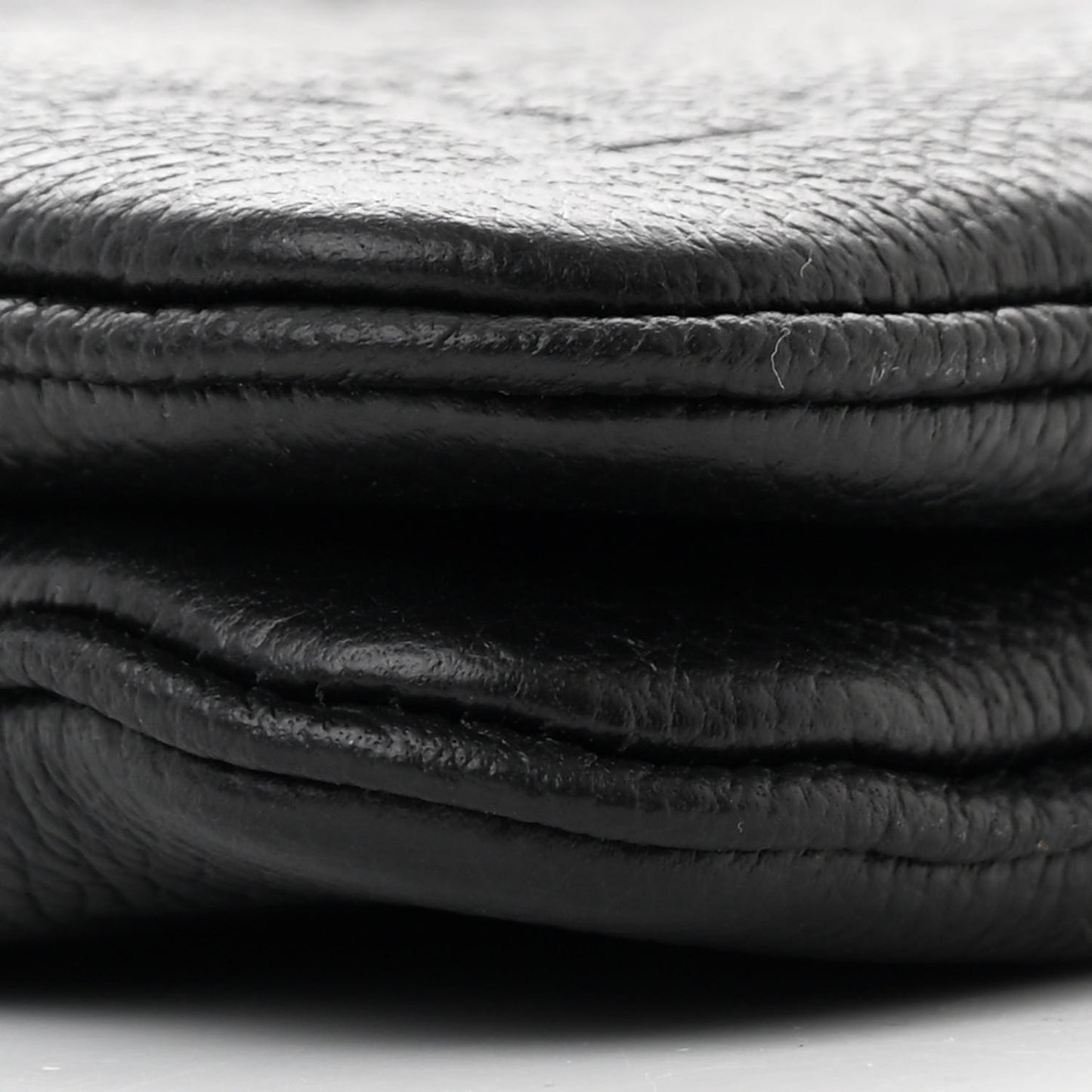 Empreinte Double Zip Pochette Black