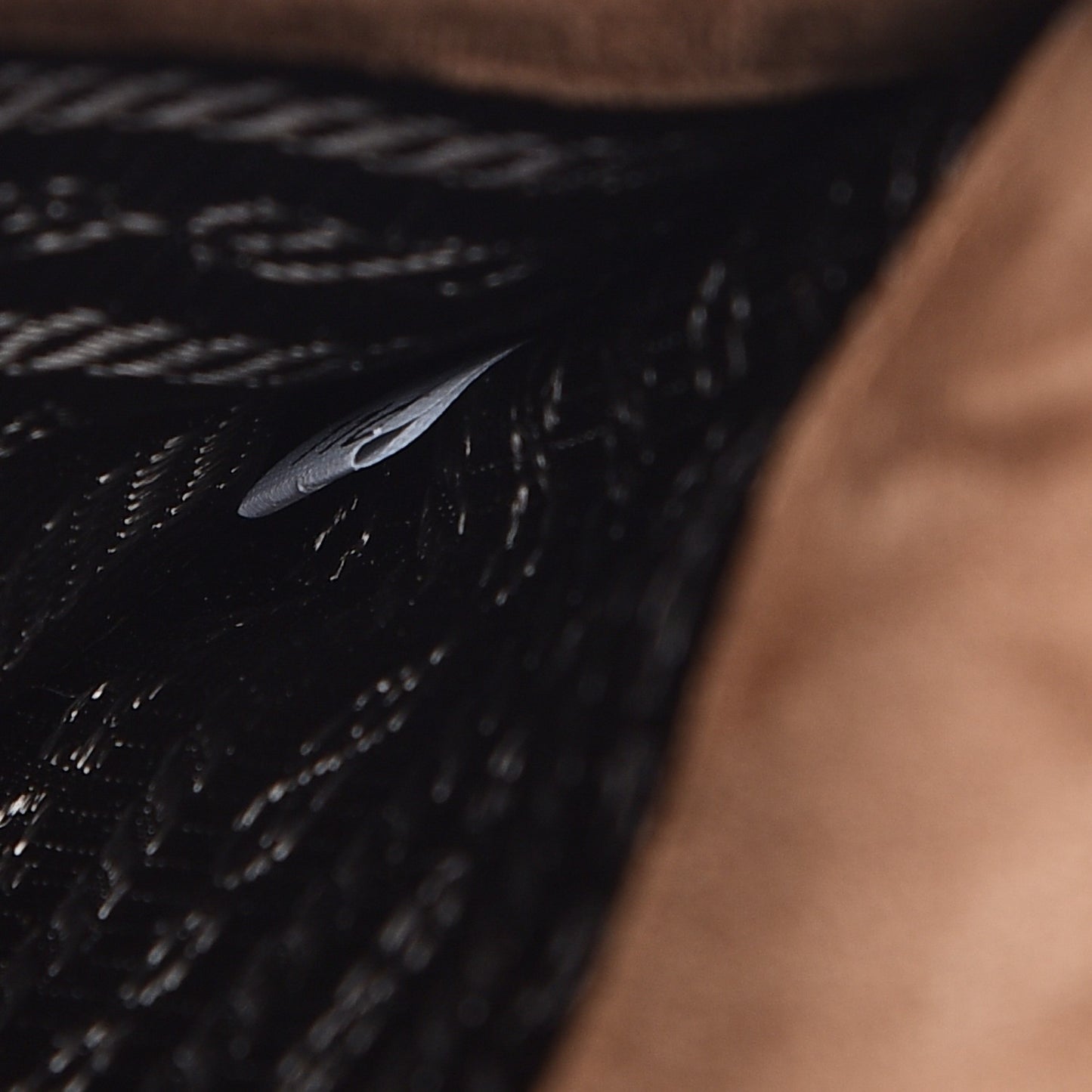 Velvet Cahier Belt Bag Cammello