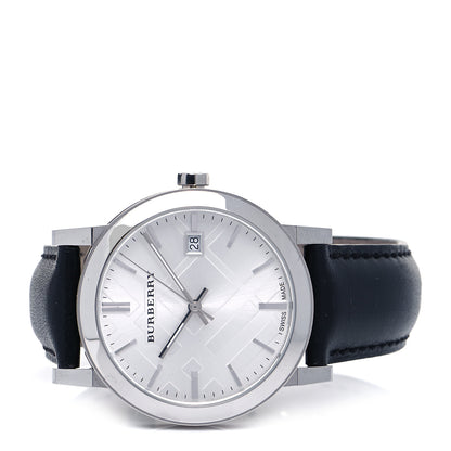Burberry Stainless Steel Calfskin 38mm Heritage Quartz Watch BU9008 2 of 7