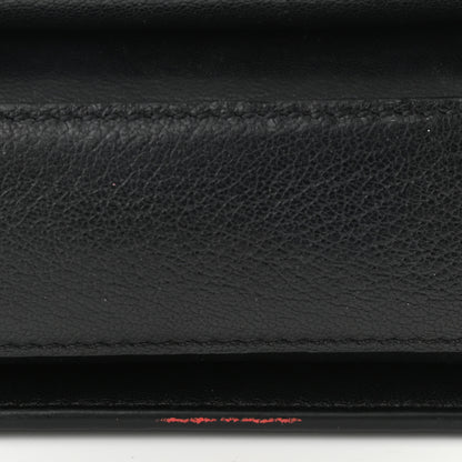 Givenchy Goatskin Mini GV3 Shoulder Bag Black 6 of 9