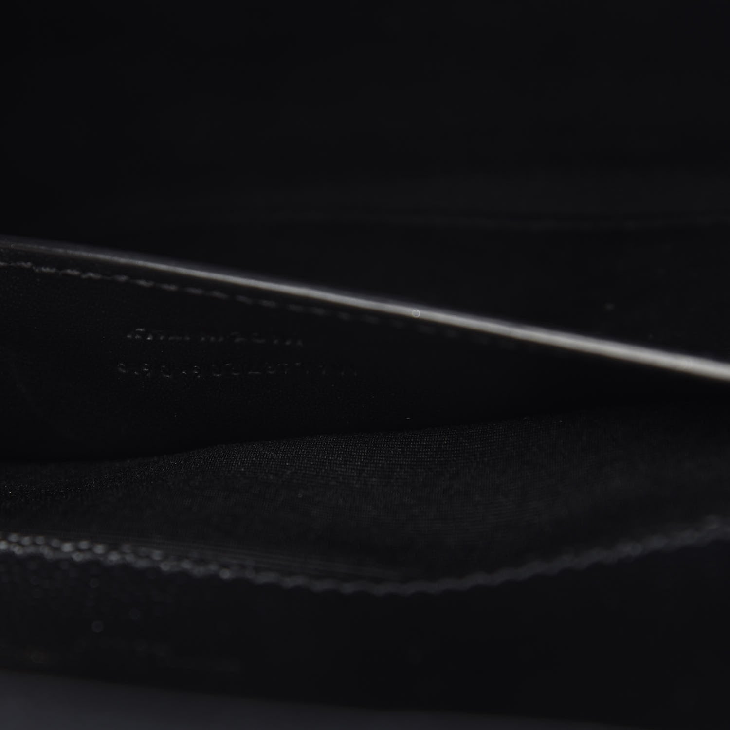 Saint Laurent Grain De Poudre Textured Mixed Matelasse Triquilt Medium Monogram Satchel Black 7 of 12