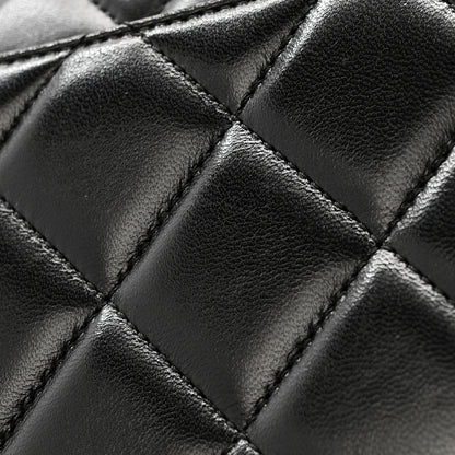 Chanel Lambskin Quilted Medium Trendy CC Flap Dual Handle Bag Black 12 of 14
