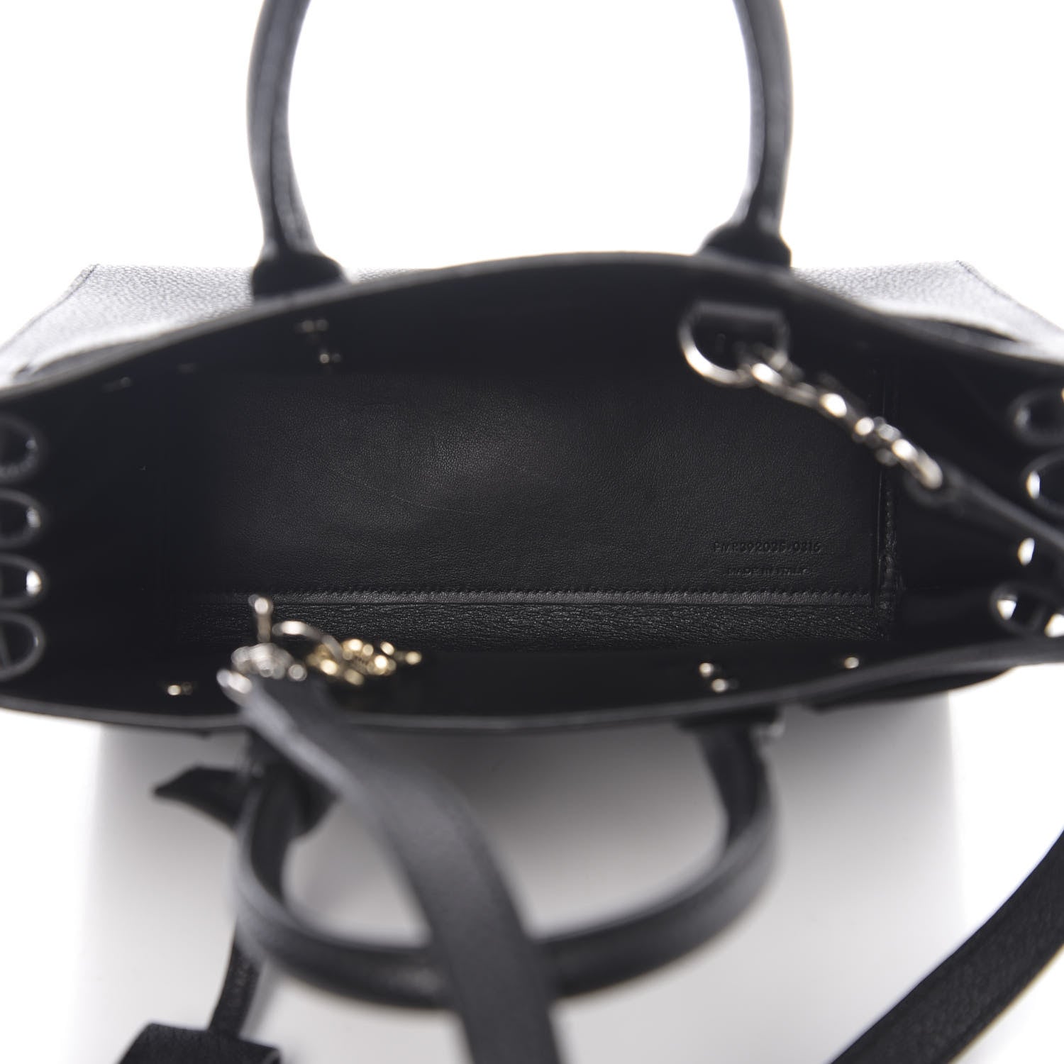 Saint Laurent Grained Calfskin Nano Sac De Jour Black 4 of 9
