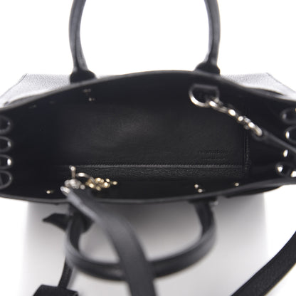 Saint Laurent Grained Calfskin Nano Sac De Jour Black 4 of 9
