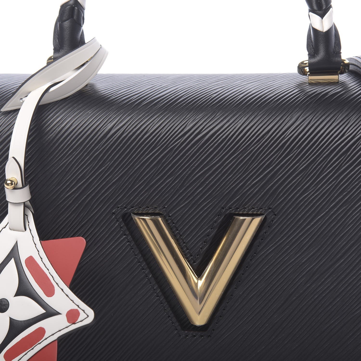 Louis Vuitton Epi Crafty Twist MM Black 10 of 10