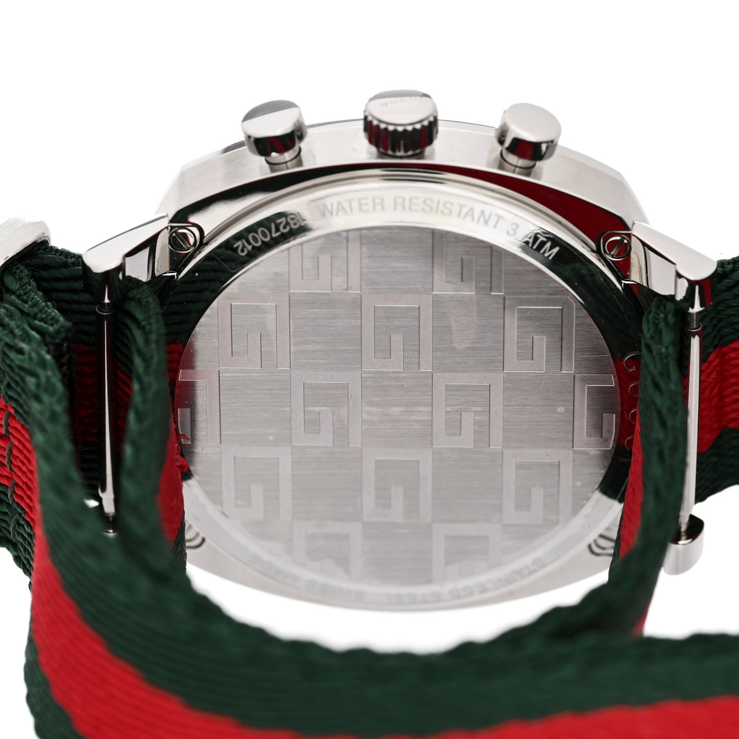 Stainless Steel Fabric 40mm Grip Quartz Watch Green