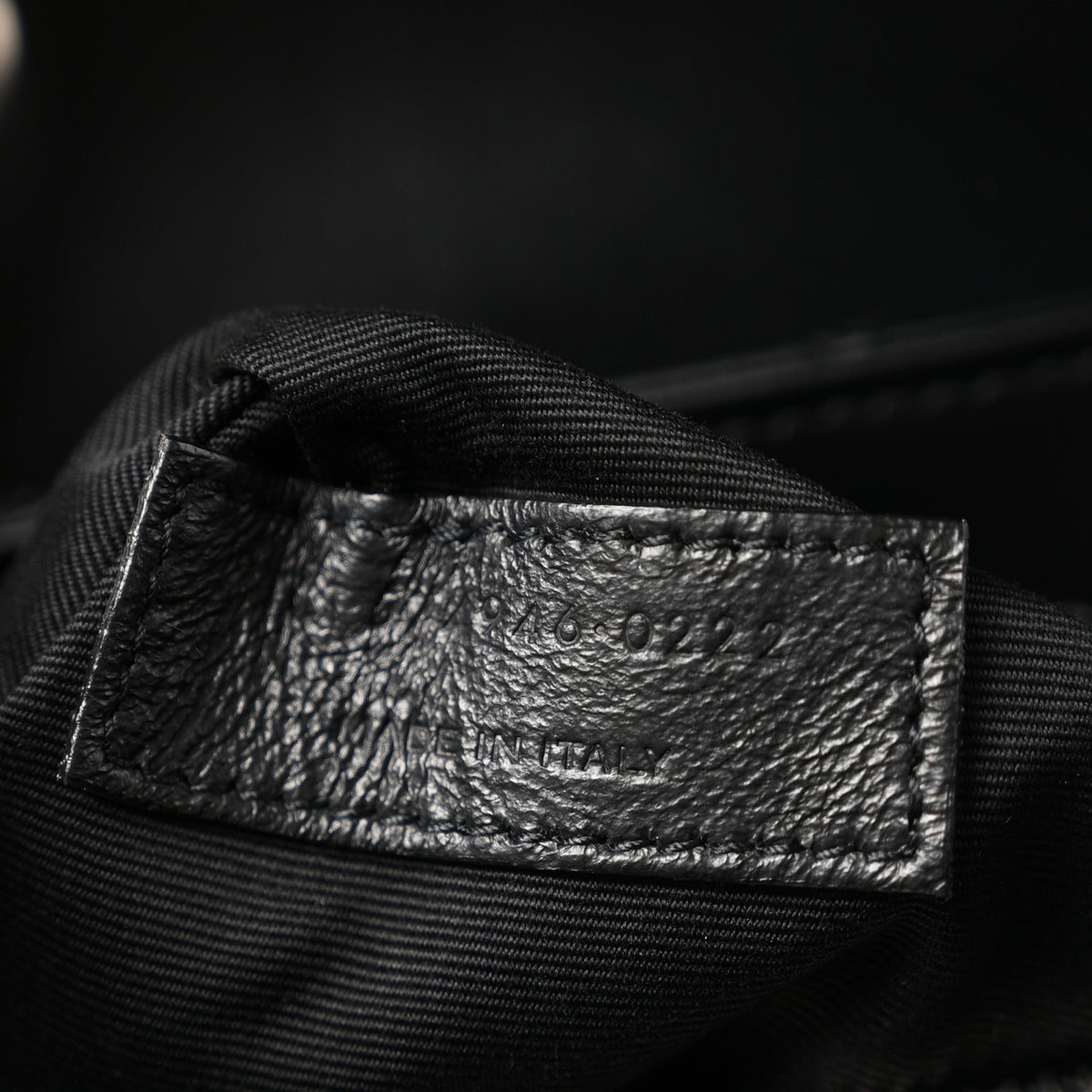 Saint Laurent Calfskin Y Quilted Monogram Medium Loulou Chain Satchel Black 7 of 10