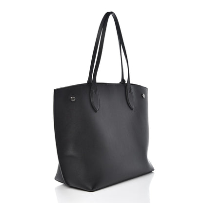 Louis Vuitton Calfskin Lockme Go Tote Black 3 of 7