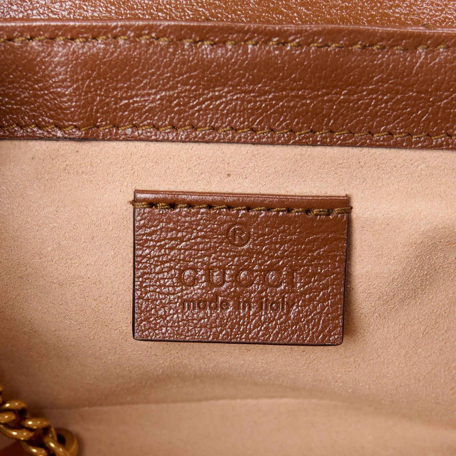 Gucci Azalea Calfskin Matelasse Diagonal Super Mini GG Marmont Shoulder Bag Cuir 6 of 13