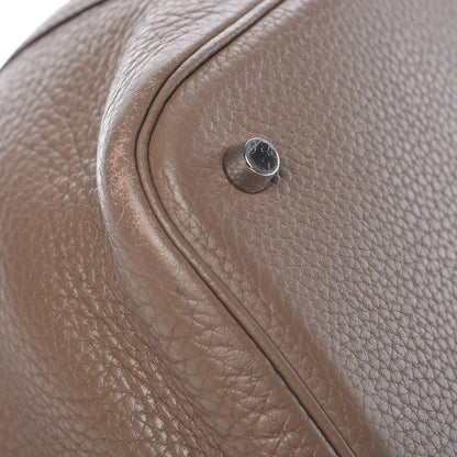Hermes Taurillon Clemence Picotin Lock 22 MM Etoupe 8 of 12