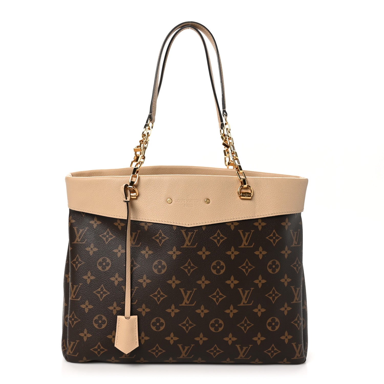 Louis Vuitton Monogram Pallas Shopper Dune 1 of 9