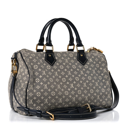 Louis Vuitton Monogram Idylle Speedy Bandouliere 30 Encre 3 of 13