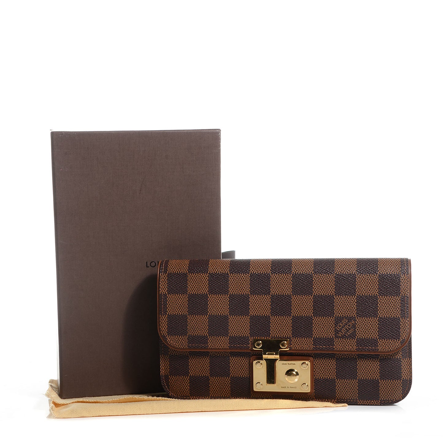 Damier Ebene Ascot Wallet