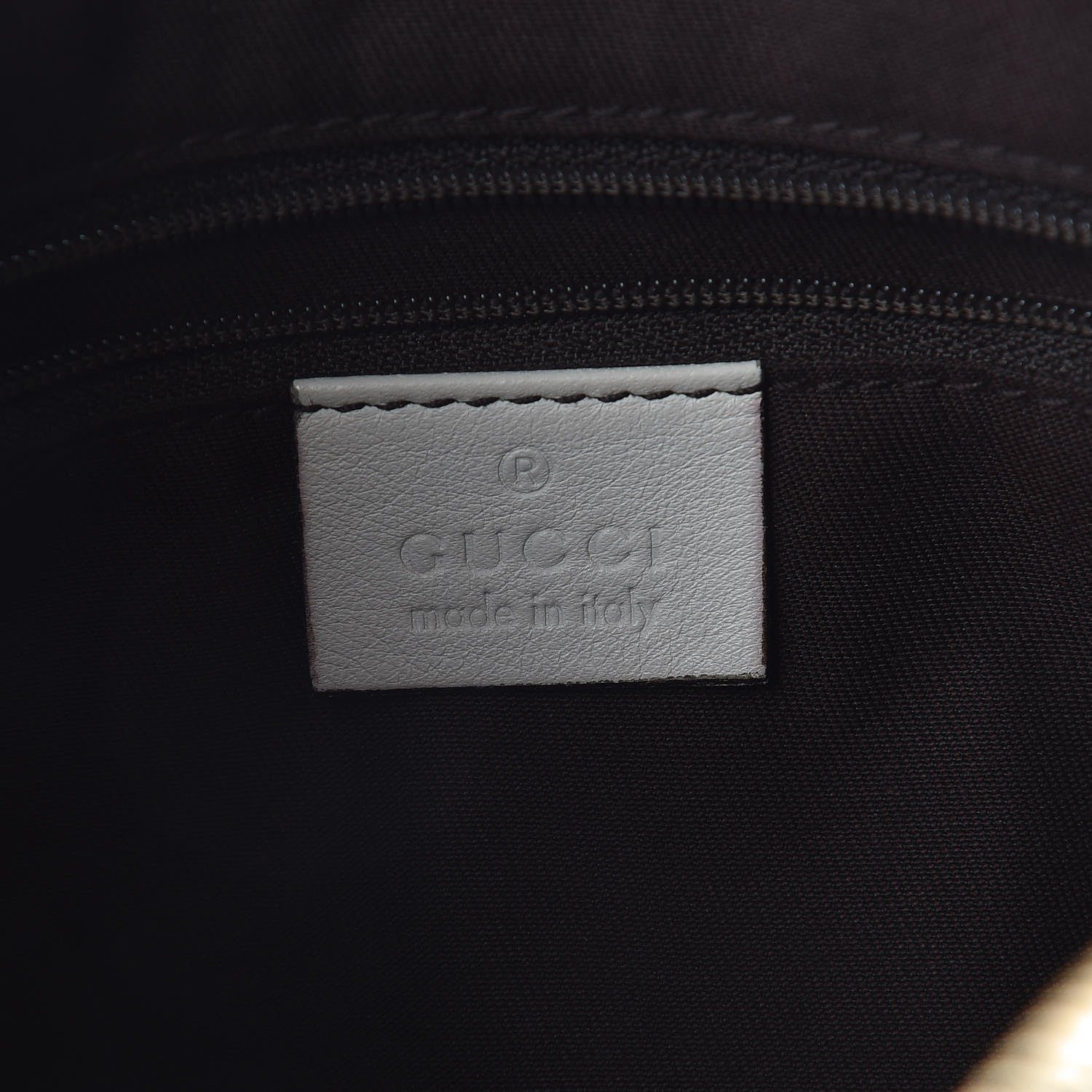 Gucci Monogram Medium D Gold Ring Hobo White 6 of 14