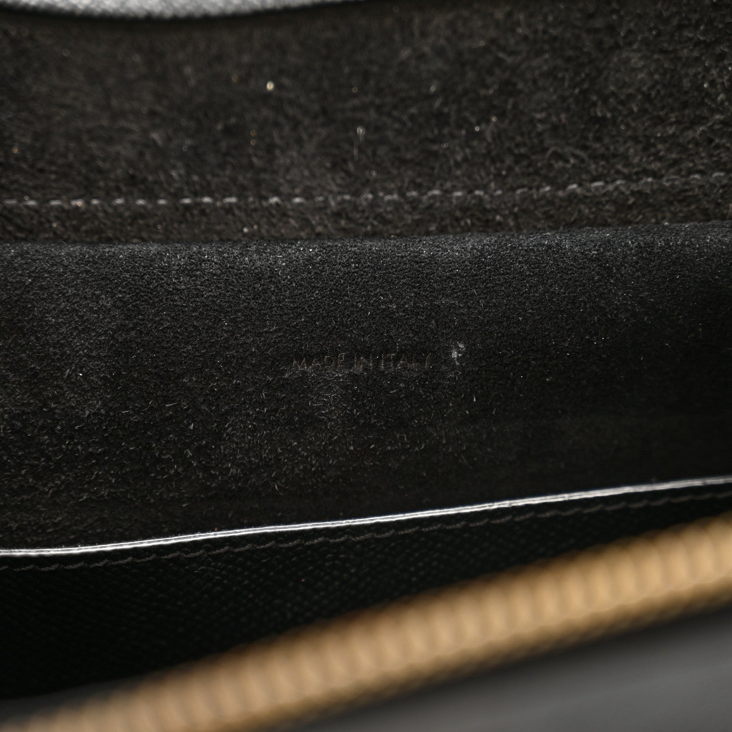 Celine Grained Calfskin Micro Belt Bag Black 6 of 10