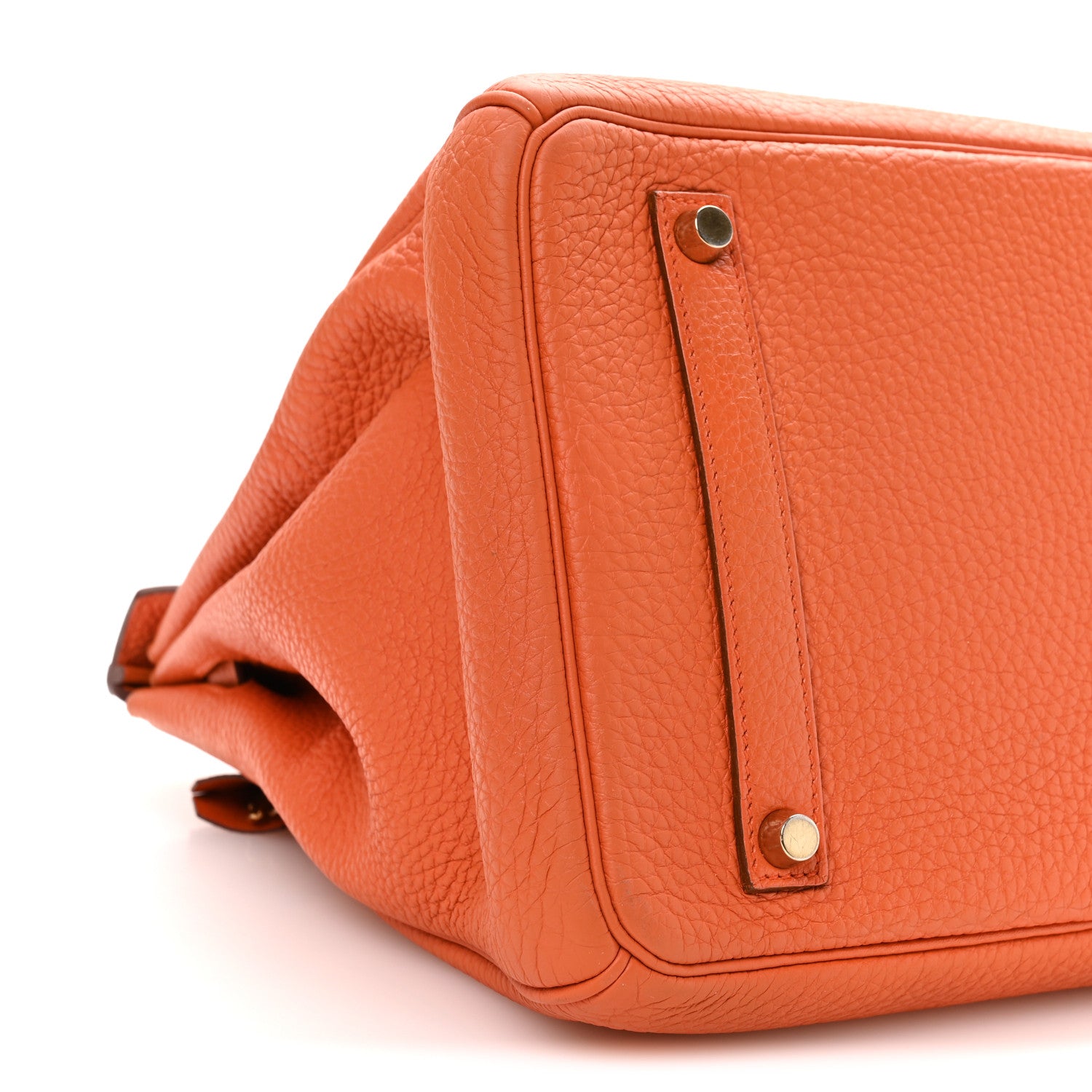 Hermes Togo BIRKIN 35 Orange 9 of 10