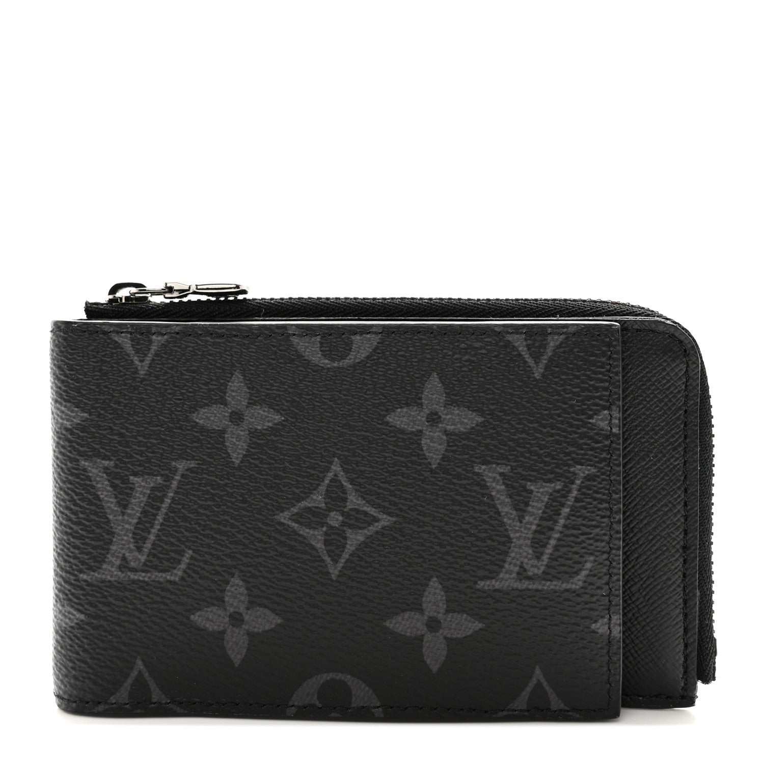 Louis Vuitton LOUIS VUITTON Monogram Eclipse Hybrid Wallet 1 of 9