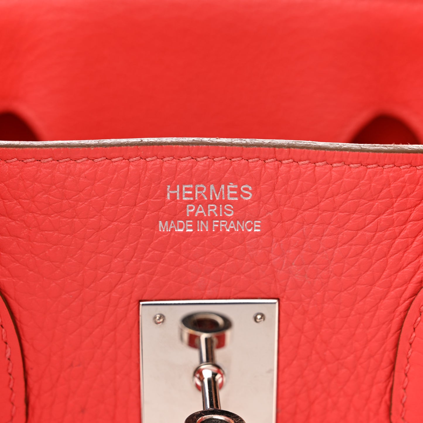 Taurillon Clemence Birkin 35 Rose Jaipur