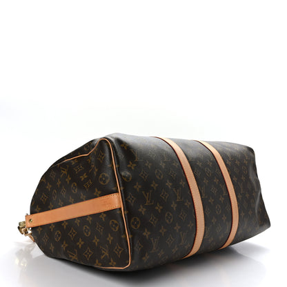 Louis Vuitton Monogram Keepall Bandouliere 55 4 of 11