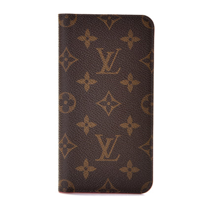 Louis Vuitton Monogram iPhone XS Max Folio Case Rose Pop 1 of 6