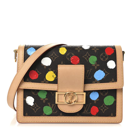 Louis Vuitton LV X YK Monogram Dots Dauphine MM Multicolor 1 of 10