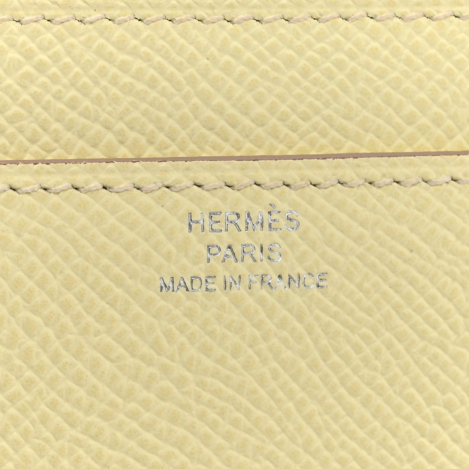 Hermes Epsom Constance Long Wallet To Go Wallet Jaune Milton 6 of 10
