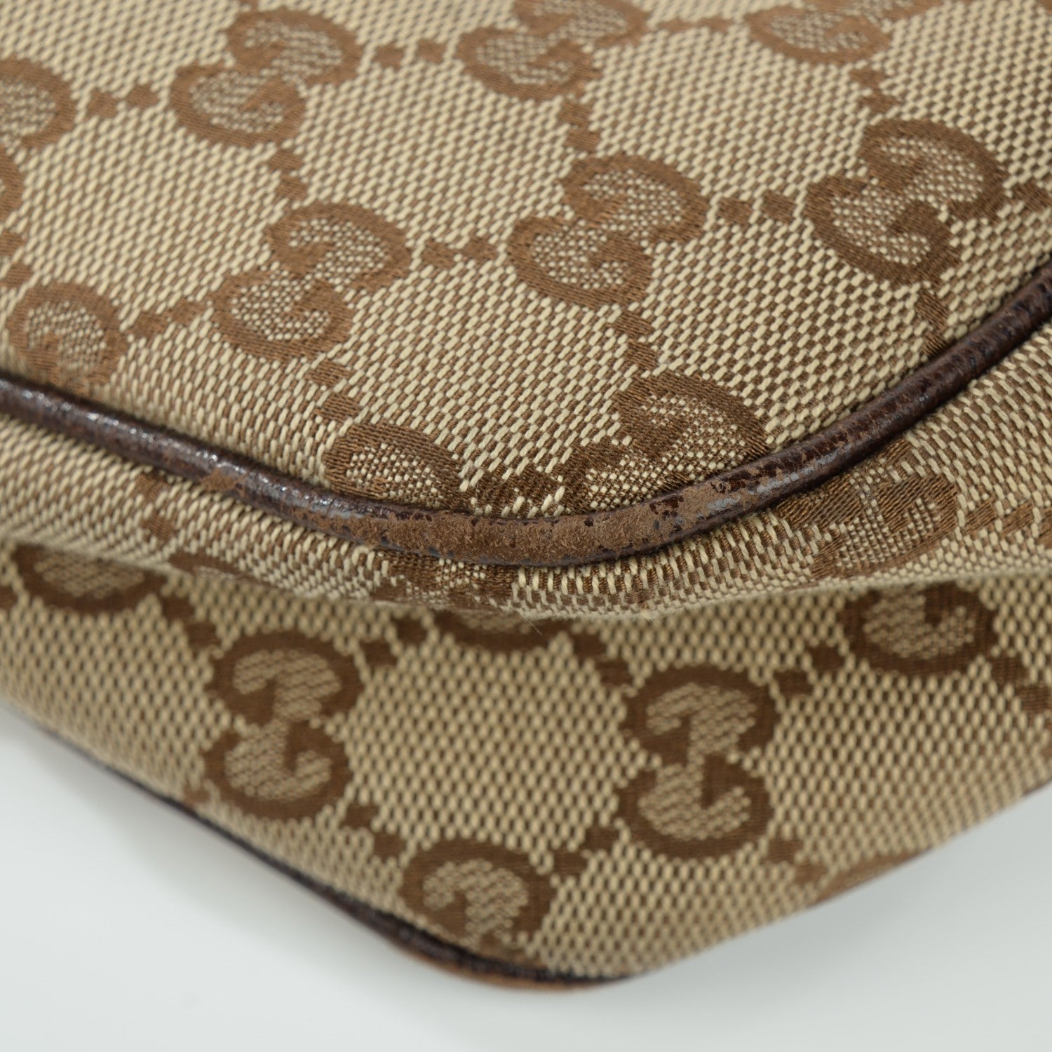 Gucci Monogram Medium Charmy Shoulder Bag Brown 6 of 14
