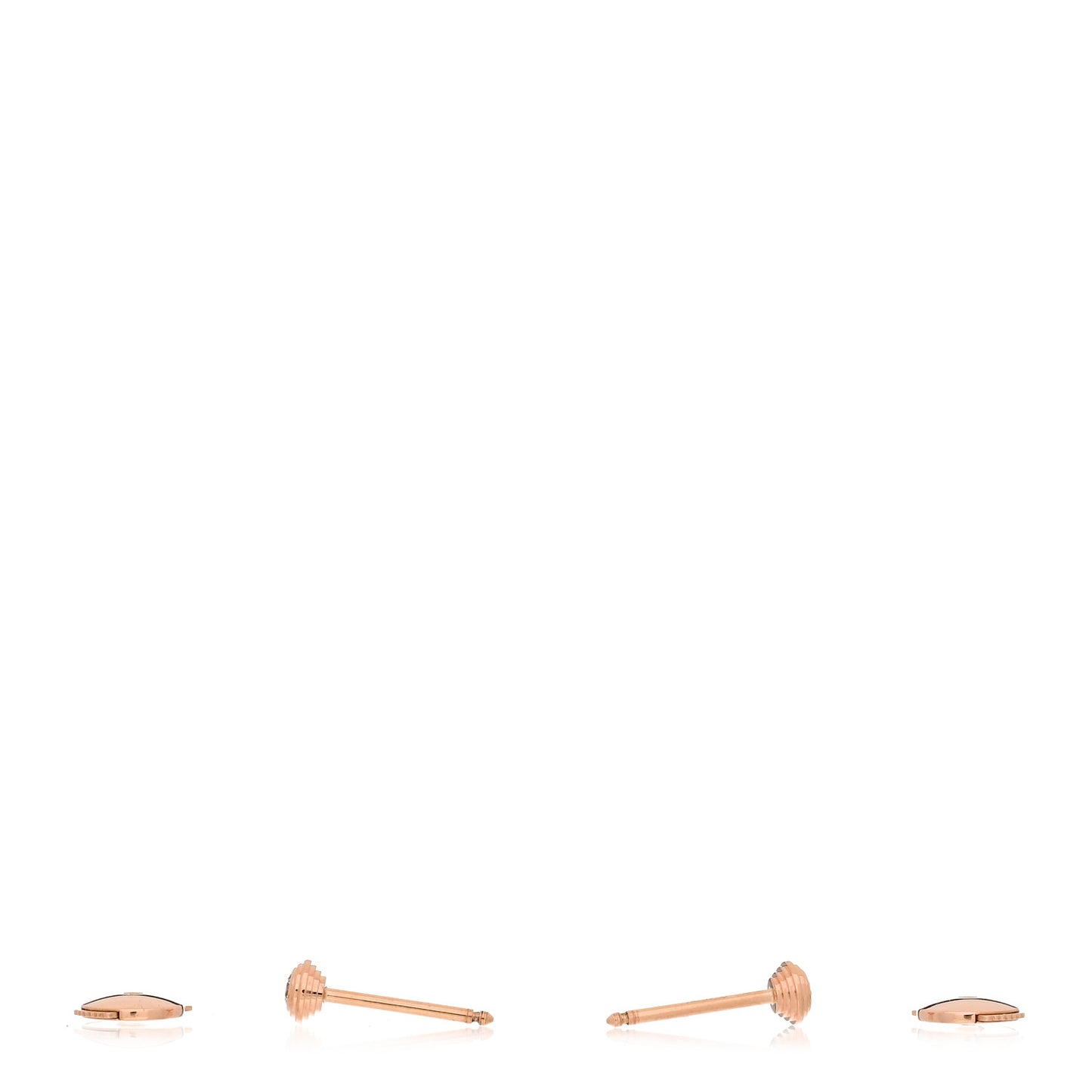 18K Pink Gold Diamond XS D'Amour Earrings