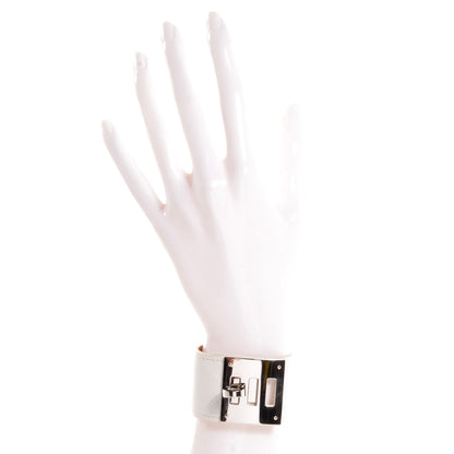 Hermes Epsom Kelly Dog Cuff White 2 of 6