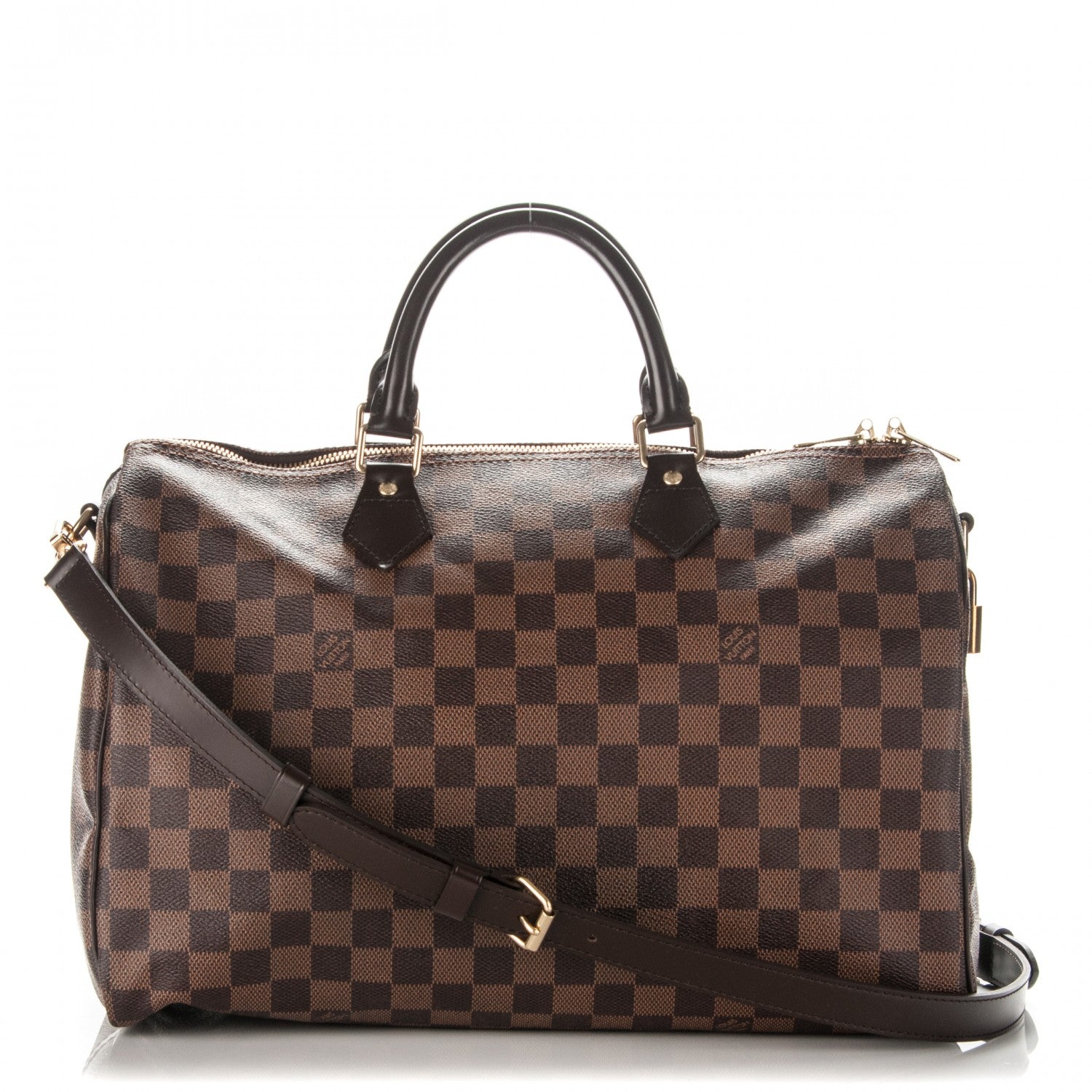 Louis Vuitton Damier Ebene Speedy Bandouliere 35 1 of 7