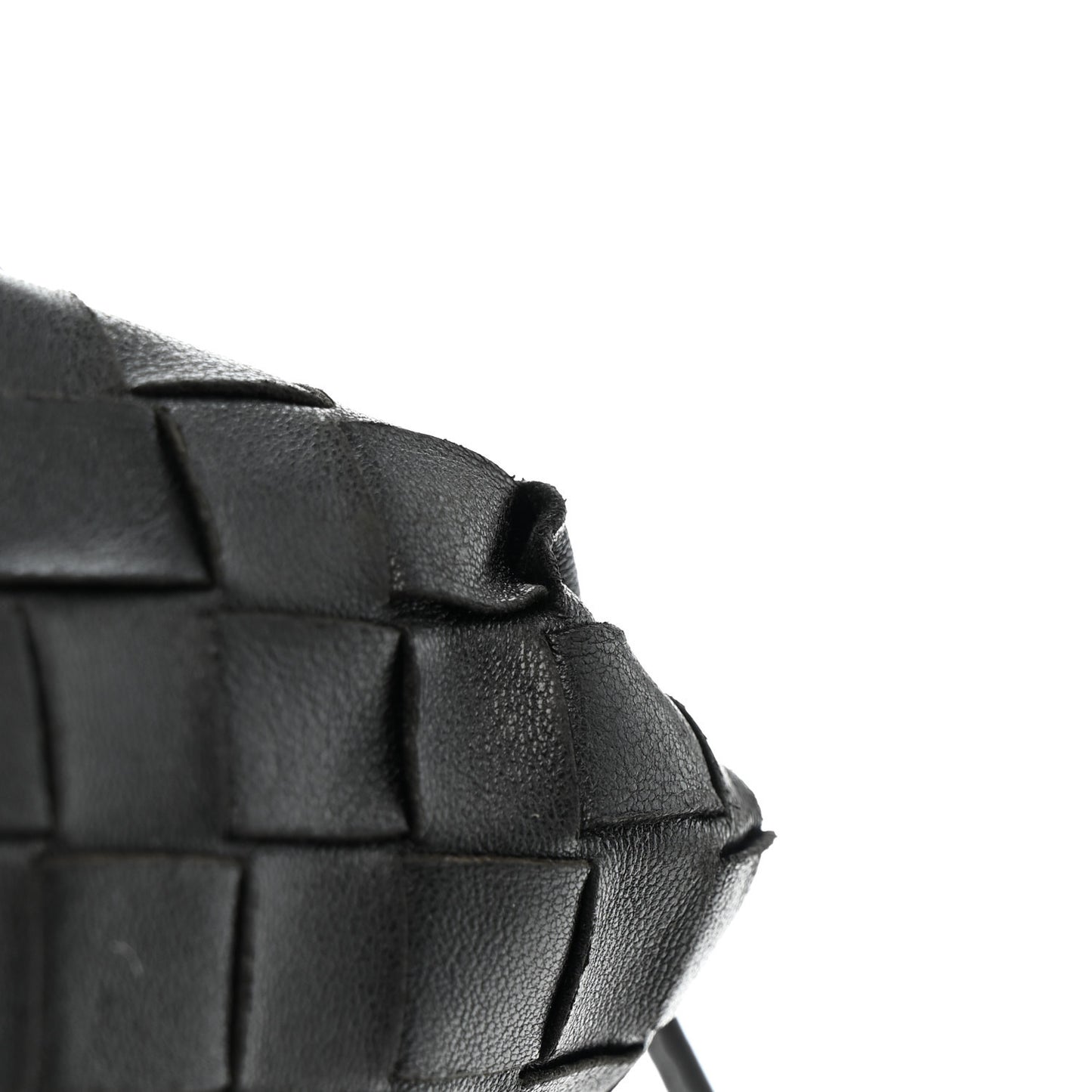 Nappa Intrecciato The Mini Pouch Black