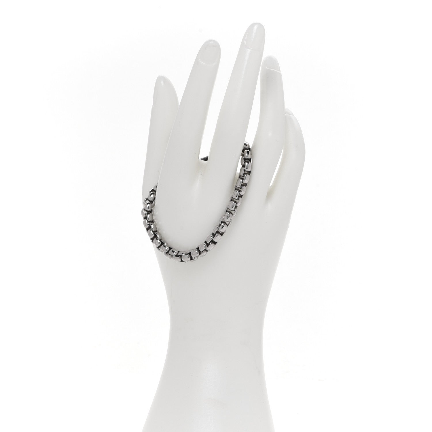 Louis Vuitton Chain Bracelet Silver 2 of 6