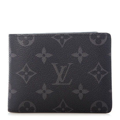 Louis Vuitton Monogram Eclipse Slender Wallet 1 of 7