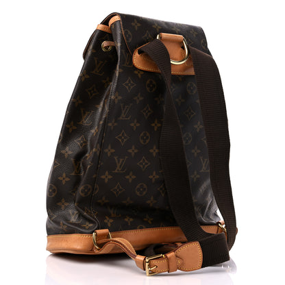 Louis Vuitton Monogram Montsouris GM Backpack 3 of 17