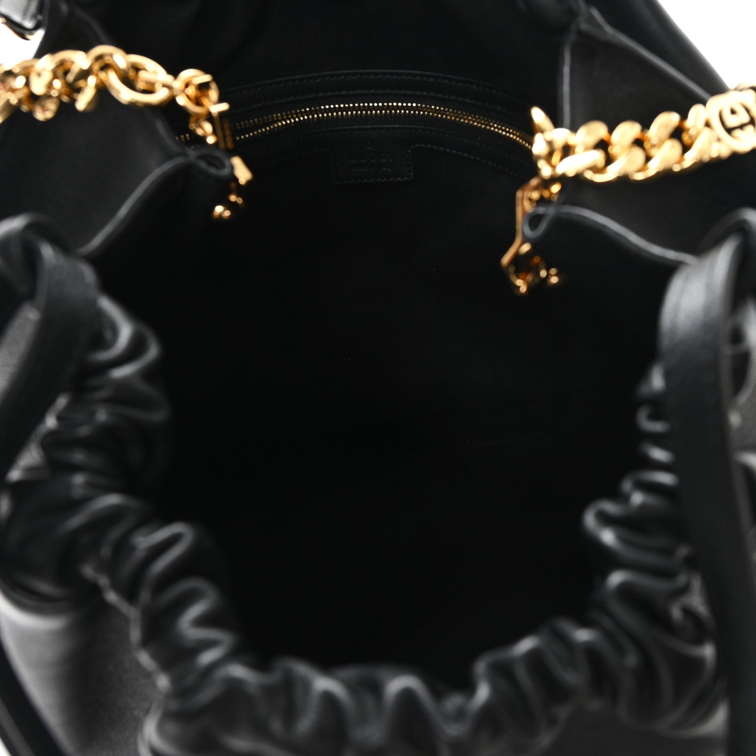 Gucci Calfskin Large Blondie Tote  Black 5 of 9