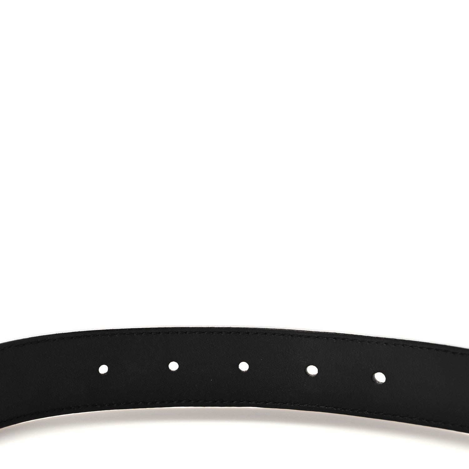 Gucci Calfskin Double G 30mm Belt 80 32 Black 4 of 5