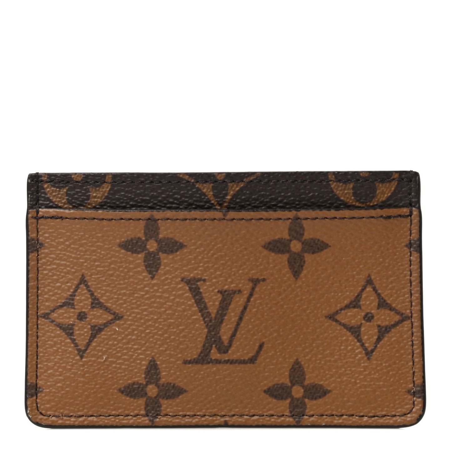 Reverse Monogram Card Holder