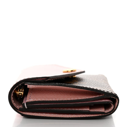 Louis Vuitton Monogram Zoe Wallet Rose Ballerine 9 of 10