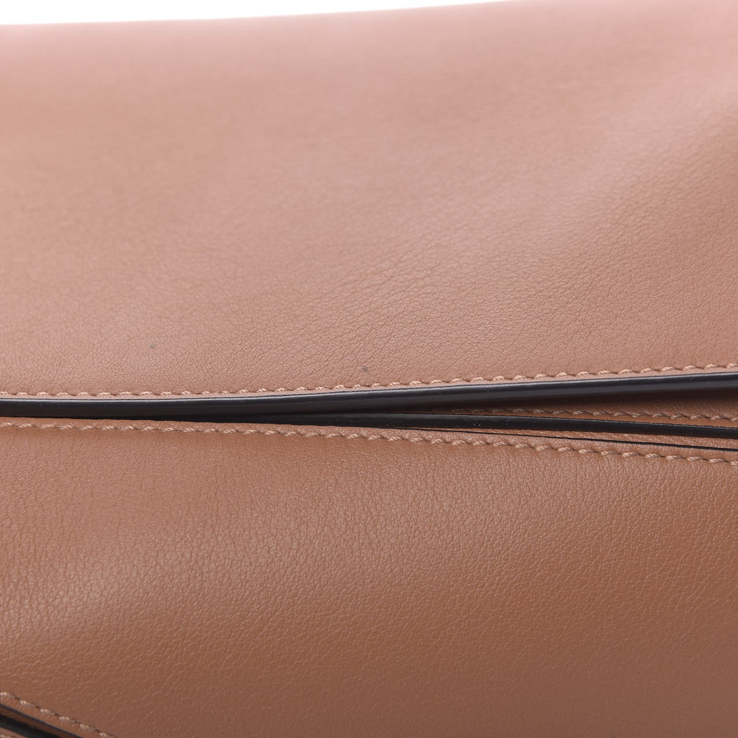 Calfskin Medium Puzzle Bag Tan